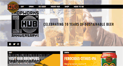 Desktop Screenshot of hopworksbeer.com